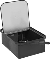 Image of Product. Front orientation. Parts Washers. Bench-Top Parts Washers for Water-Based Solutions.