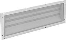Image of Product. Front orientation. Ceiling and Wall Lights. Hazardous Location Recessed-Mount Lights, LED, Frosted Lens.