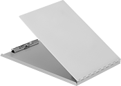 Image of Product. Low-Profile Bulldog Clip and Cover. Front orientation. Clipboards. Clipboards, Top Low-Profile-Bulldog Clip.