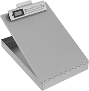 Image of Product. Front orientation. Clipboards. Storage Clipboards, Style D.