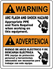 Illustrated Electrical Hazard Signs