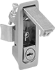 Push-Button Tight-Hold Paddle-Handle Keyed Alike Cam Locks