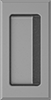 Threaded-Hole Recessed Pull Handles