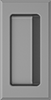 Threaded-Stud-Mount Recessed Pull Handles