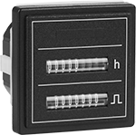 Image of Product. Front orientation. Counters. Counters/Hour Meters .