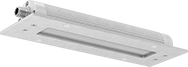Image of Product. Front orientation. Machine Lights. Recessed-Mount Strip Machine Lights.