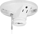 Image of Product. Front orientation. Light Sockets. Light Bulb Sockets, Style C.