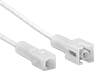 Image of Product. Front orientation. AMP Connectors. AMP Compact Connector Sets, 1 Pole.