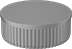 Image of Product. Front orientation. Duct and Fittings. Standard Duct and Fittings, End Caps, Male.