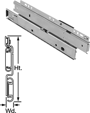 Image of Product. Front orientation. Contains Annotated, MultipleImages. Drawer Slides. Stacked Drawer Slides.