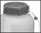 Image of ProductInUse. Tamper-Sealable Lid. Front orientation. ZoomedIn view. Contains Border. Bottles. Plastic Bottles with Tamper-Sealable Lids.