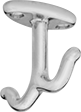 Image of Product. Front orientation. Hanging Hooks. Under-Mount Hanging Hooks, Style E.