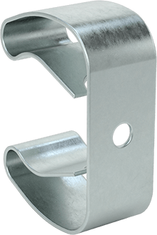 Image of Product. Back orientation. Zinc-Plated Steel Tool Holder for 1"-1-3/8" Tool Diameter.