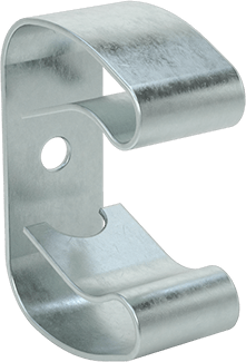 Image of Product. Front orientation. Zinc-Plated Steel Tool Holder for 1"-1-3/8" Tool Diameter.