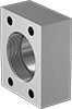 SAE High-Pressure Stainless Steel Threaded Pipe Flanges