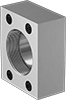 SAE High-Pressure Stainless Steel Threaded Pipe Flanges