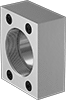 SAE High-Pressure Stainless Steel Threaded Pipe Flanges