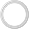 EPDM-Filled Ultra-Chemical-Resistant PTFE Gaskets for Quick-Clamp Tube Fittings