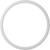 EPDM-Filled Ultra-Chemical-Resistant PTFE Gaskets for Quick-Clamp Tube Fittings