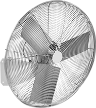 Image of Product. Front orientation. Fans. Washdown Wall-Mount Fans.