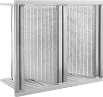 Image of Product. Front orientation. Air Filters. Long-Life Ultra-Efficiency Box Air Filters, 4 Panels.