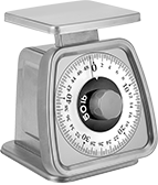 Image of Product. Front orientation. Scales. Compact Dial-Display Bench-Top Scales.