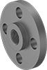 High-Pressure Galvanized Iron and Steel Threaded Pipe Flanges