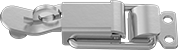 Image of Product. Front orientation. Draw Latches. Padlockable Draw Latches, Style H.