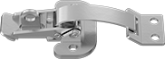 Image of Product. Front orientation. Draw Latches. Padlockable Draw Latches, Style J.