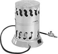 Image of Product. Style A. Front orientation. Style A. Portable Large-Space Gas Heaters .