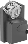 Image of Product. Front orientation. Duct Damper Actuators. Incremental and Proportional HVAC Duct Damper Actuators.