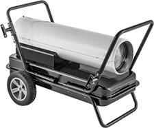 Image of Product. Front orientation. Space Heaters. Mobile Large-Space Kerosene and Diesel Heaters .