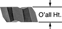 Image of Product. Right-Hand Cutting Direction. Front orientation. Contains Annotated. Lathe Tool Inserts. High-Performance Lathe Tool Insert Holders for Internal Threading and Grooving, Right-Hand Cutting Direction, External-Threading Cut, Internal-Threading Cut.