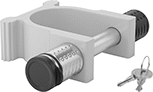 Image of Product. Front orientation. Kingpin Locks. Collar Lock.