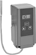 Image of Product. Front orientation. Thermostats. DIN-Rail Mount Remote-Sensing Line-Voltage Thermostats.