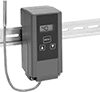 DIN-Rail Mount Remote-Sensor Line-Voltage Thermostats