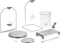 Image of Product. Density Determination Kits. Front orientation. Density Determination Mode. Precision Digital-Display Bench-Top Scales.