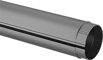 Image of Product. Front orientation. Duct and Fittings. Standard Duct and Fittings, Duct, Open Duct.