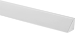 Image of Product. Front orientation. Raceway and Fittings. Corner-Mount Wrap-Around Low-Voltage Raceway.