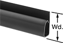 Image of Product. Front orientation. Contains Annotated. Raceway and Fittings. Easy-Access Low-Voltage Raceway.