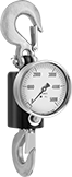 Image of Product. Front orientation. Scales. Load-Estimating Dial-Display Hanging Scales.