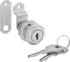Image of Product. Front orientation. Cam Locks and Latches. Keyed Cam Locks.