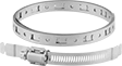 Image of Product. Front orientation. Duct and Fittings. Fabric Duct and Fittings, Clamps.
