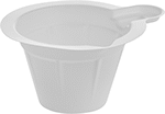 Image of Product. Front orientation. Weighing Dishes. Weighing Dishes, Style E.