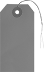 Image of Product. Front orientation. Tags. Cardstock Write-On Tags, Blank Tags with Wire Tag Holder.