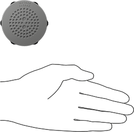 Image of Product. Side1 orientation. Contains SizingReference. Low-Profile Break-Through Multi-Cord Grip, Submersible, for 78 Cords, M50 Knockout Trade Size.