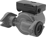 Image of Product. Front orientation. Centrifugal Pumps. Adjustable-Flow Inline Circulation Pumps for Water.