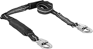 Image of Product. Front orientation. Fall-Arrest Lanyards. Electrical Arc-Flash-Resistant Shock-Absorbing Fall-Arrest Lanyards, 1 Anchor End Connection.