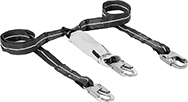 Image of Product. Front orientation. Fall-Arrest Lanyards. Electrical Arc-Flash-Resistant Shock-Absorbing Fall-Arrest Lanyards, 2 Anchor End Connections.