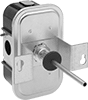 Air-Pressure-Actuated HVAC Switches